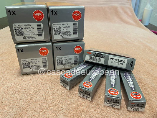 VW / Audi 2.0L NGK Tune Up Kit A4 Q3 Jetta TFSI